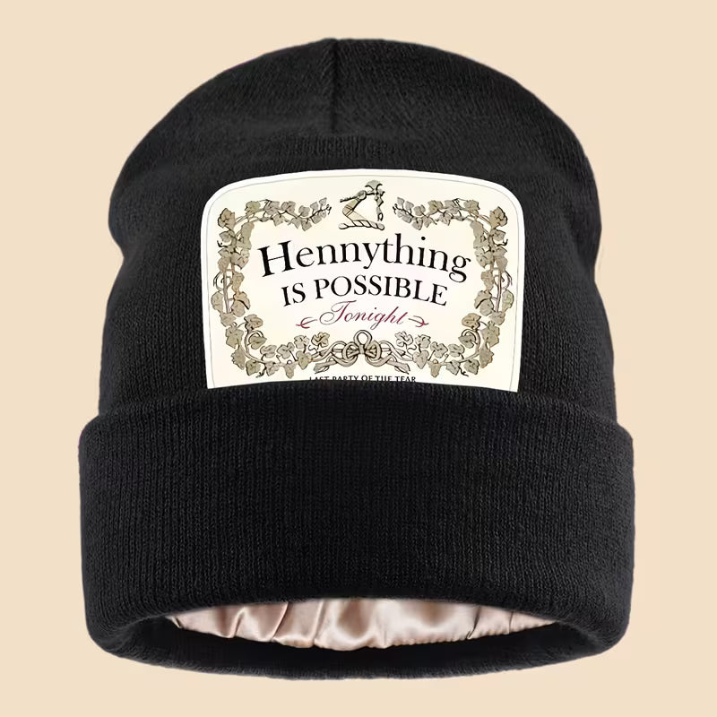 Hennything Is Possible beanie