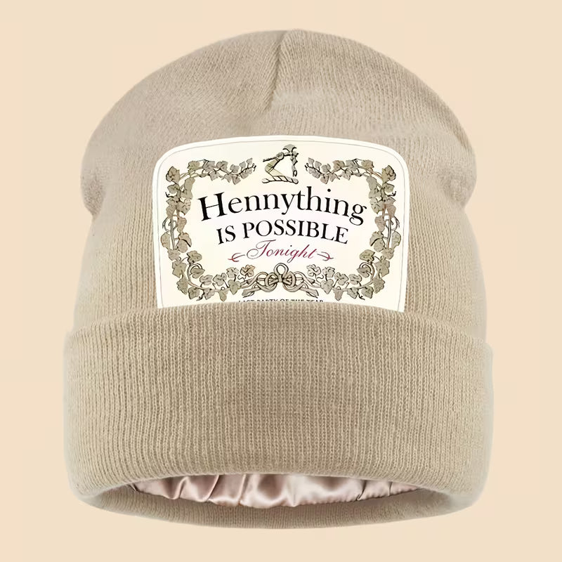 Hennything Is Possible beanie