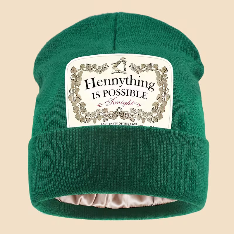 Hennything Is Possible beanie