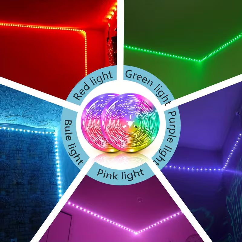200ft Extra Long Smart LED Strip Lights