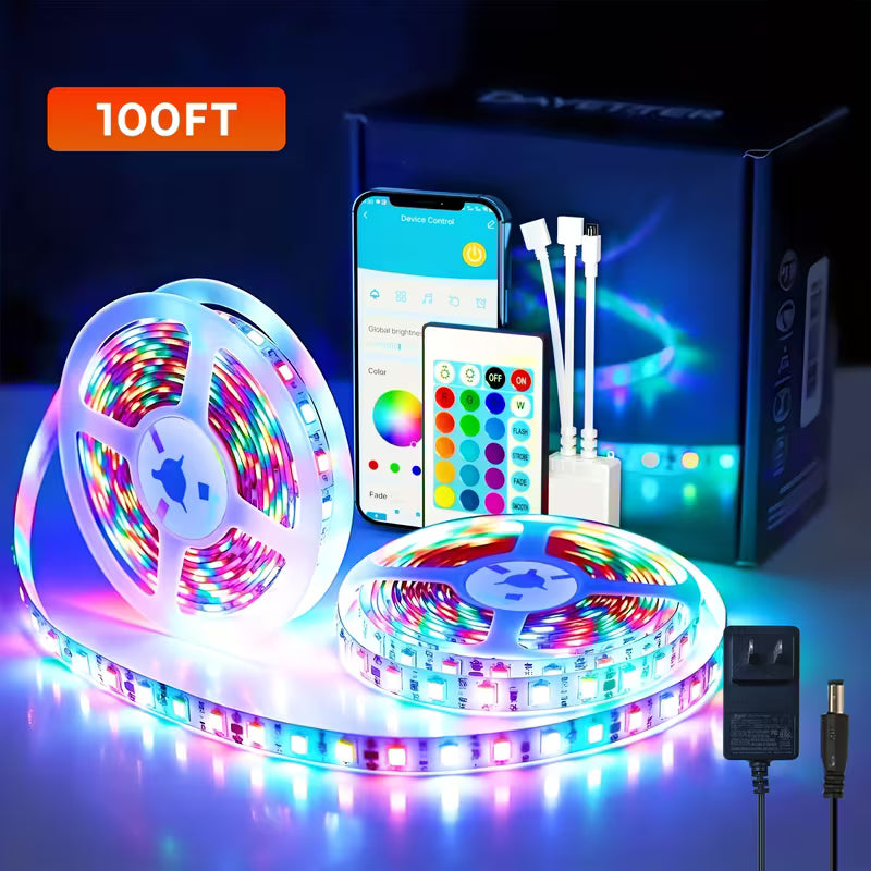 200ft Extra Long Smart LED Strip Lights