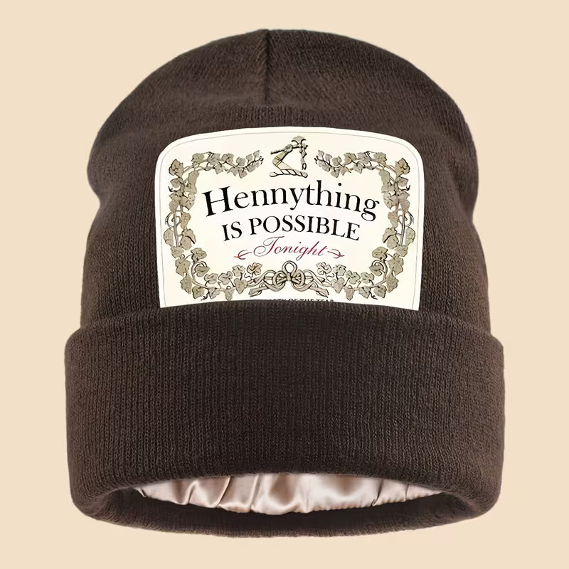 Hennything Is Possible beanie