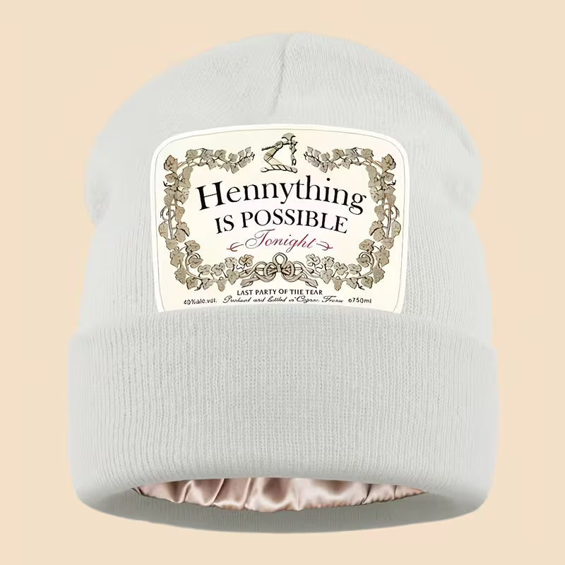 Hennything Is Possible beanie