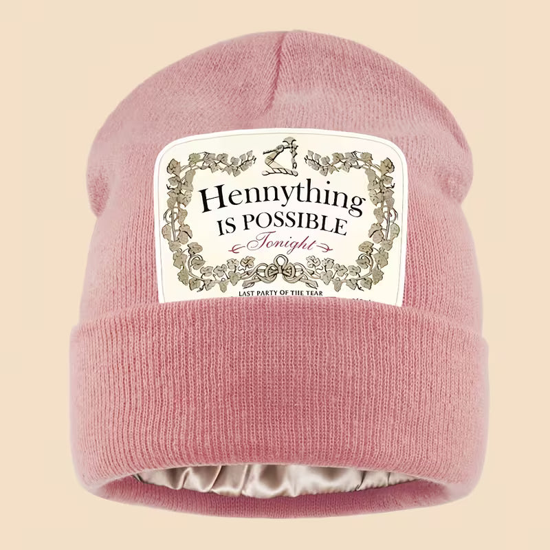 Hennything Is Possible beanie
