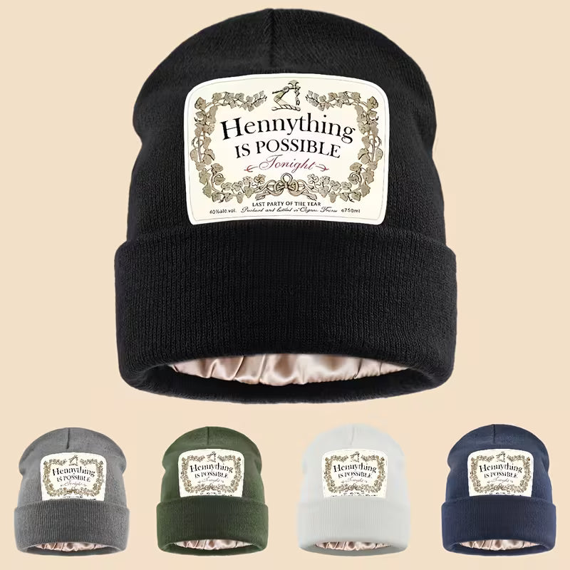 Hennything Is Possible beanie
