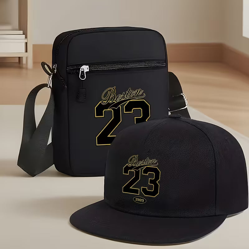 Boston 23 hat & bag