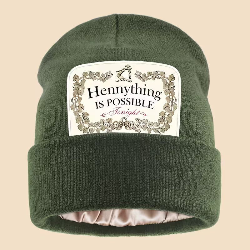 Hennything Is Possible beanie